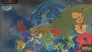 Europa Universalis 4 AI Timelapse - Extended Timeline Mod 1444-2220