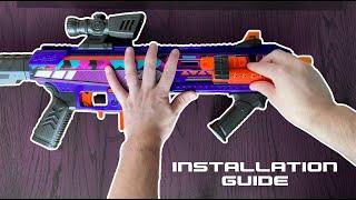 Dart Zone Max Scar Barrel Set - Installation Guide