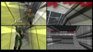 [N64Digital 4K capture] GoldenEye 007 4-player multiplayer