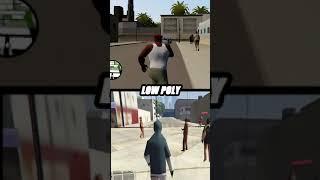 Gta V vs Gta Sa DE On a Potato PC  #shorts