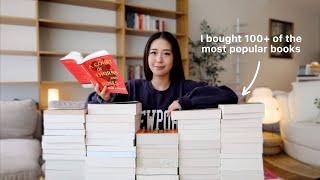 HUGE BOOK HAUL because I need to fill my home library...(100+ books) 