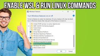 How to Enable WSL on Windows 10 Easily! (Official)