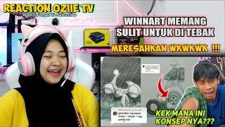 OZIIE TV Reaction WINNART - Lukisan yang Susah di Tebak Tapi Endingnya Ngakak || Maya Nadia Reaction