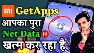 mi get app ko band karo aur bachao internet data  | how to uninstall mi get app in redmi mobile