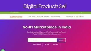 How To Create Digital Product Selling Download Website | Marketplace Website Design In Wordpress