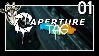 01 - Peacemaker zockt live "Aperture Tag" [GER] [BLIND]