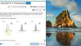 [6.1.38-T] Finding the percentile for a standard normal distribution