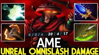 AME [Juggernaut] Powerful Scepter Unreal Omnislash Dota 2