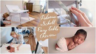 Paloma Schell EASY TABLE review - NEWBORN photography POSING Behind The Scenes - Safety issues?