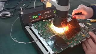 Ginkgoem Rework Station T870A remove chip from laptop board