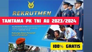 Pendaftaran Tamtama TNI AU tahun 2023/2024 beserta persyaratanya