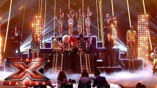 The Finalists return for a special Downtown mash-up | The Final Results | The X Factor 2015
