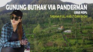 Gunung Buthak 2868 MDPL Via Panderman || BADAI ANGIN & SABANA FULL KAABUT SEHARIAN