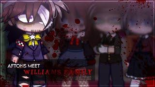 || The Afton Family meet WILLIAM’S FAMILY || FNAF // GC || Remake ||
