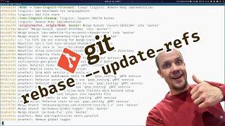 Git v2.38 :: rebase with --update-refs