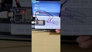 ESP32 LED BILINK ON OFF #esp32 #esp32project #shorts #diy #electronics