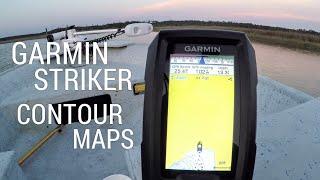How to Use the Garmin Striker Contour Maps
