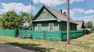 Обзор дома за 16.500$ продаётся в деревне Молоткова,Слуцком районе,Минской обл.
