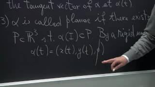 Differential Geometry - Claudio Arezzo - Lecture 01