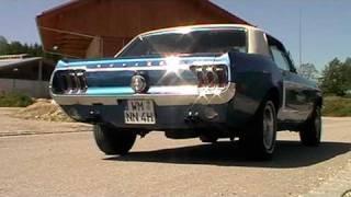 1968 Ford Mustang Exhaust Sound,  302, V8, 5.0, GT, manual 4spd., soundcheck