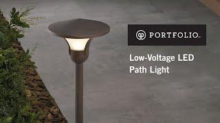 How to Install a Low-Voltage Landscape Path Light from Portfolio