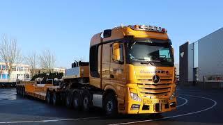 M.J. van Riel chooses Broshuis PL2 HD pendle axle low loader