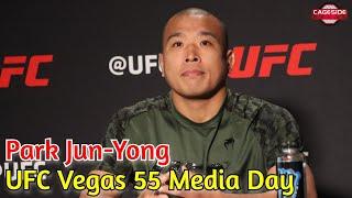 UFC Vegas 55 Media Day: Jun-Yong Park