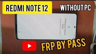 Redmi note 12 frp bypass kaise kare ! How to remove Redmi note 12 frp bypass #frpbypass