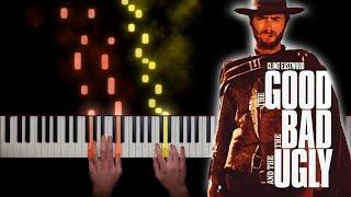 Ennio Morricone - "The Good, the Bad and the Ugly" Main Theme | Piano Tutorial + Sheet Music