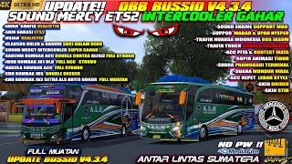 UPDATE!! OBB BUSSID V4.3.4 TERBARU SOUND MERCY ETS2 INTERCOOLER SUPER GAHAR RUNTEXT MATA GRAFIK ETS2