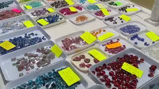 Gem Show Vlog | Pasadena InterGem Jewelry Show 2024 | Attending a Gem Show for Jewellery Supplies