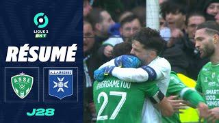 AS SAINT-ÉTIENNE - AJ AUXERRE (1 - 0) - Résumé - (ASSE - AJA) / 2023-2024