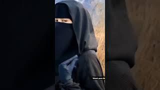 Hijab Girl Status Hijab Style| Hijab Style with Niqab#shorts #status #hijab #beautiful #ytshorts