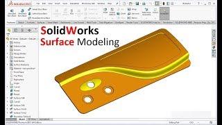 SolidWorks Surface Modeling