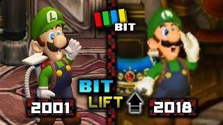 Luigi's Mansion (2001) vs. (2018) Graphics | Bit Lift [TetraBitGaming]