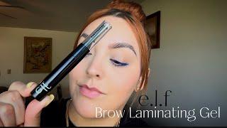 New Elf Brow Laminating Gel Review / Reseña