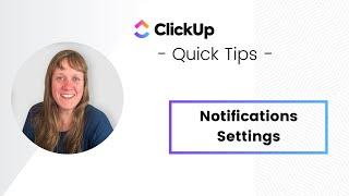 ClickUp Notifications Settings