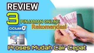 3 Pinjaman Online Cepat Cair Berizin OJK || Review Terbaru