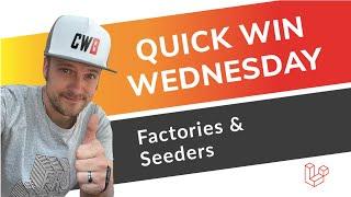 How to use Factories and Seeders in Laravel | Tutorial | Quick Win Wednesday #QWW