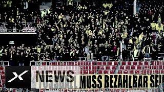 "Kein Zwanni" kämpft für alle Fußballfans | Stimmungsboykott der Borussia-Dortmund-Fans in Stuttgart