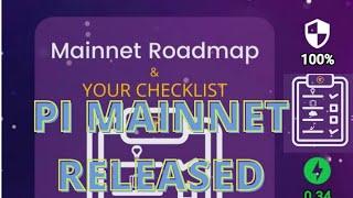 Pi network MAINNET Roadmap Released, Your CheckList