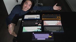 I spent $5000 on custom mechanical keyboards