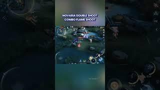 Nova combo flamshoot #shorts #mobilelegends #mlbb #ml