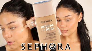 NEW SEPHORA Collection Reveal The Real Skin Tint Review...Hmm