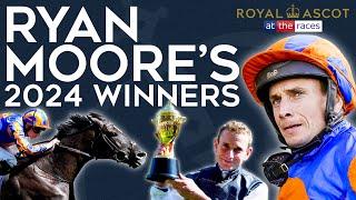 Superstar! | RYAN MOORE'S 2024 Royal Ascot Winners