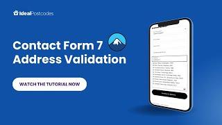 Contact Form 7 Address Validation Forms