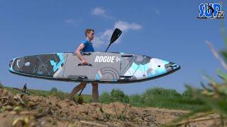 Bluefin ROGUE 12'6" im Test (2023): Steifes Touring-SUP mit extra vielen Features & Kompakt-Zubehör!