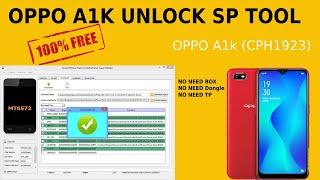 OPPO A1K (CPH1923) Pattern, Password & FRP Unlock Remove With SP Flash Tool 2023 || GSM SANJIB