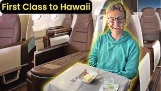 The Best Way to Fly to Hawaii | Hawaiian Airlines A330 First Class Full Review