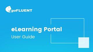 goFLUENT eLearning • User Guide [KOR SUB]